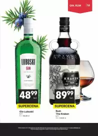 Delikatesy Centrum gazetka | Alkohole Strona 16: Rum €89,99, GIN LUBUSKI €48,99