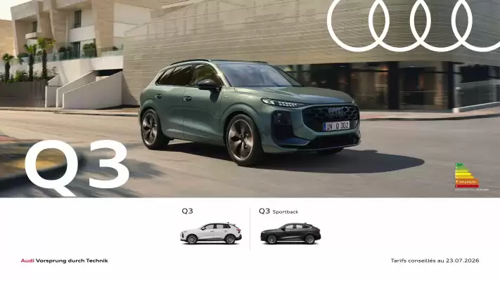Audi (valable jusqu'au 31-10)
