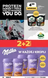 Netto gazetka Strona 10: PROTEIN DOESN'T MAKE YOU STRONGER, YOU DO. 4.99 SUPERCENA Pudding wysokobiałkowy Arla (różne
