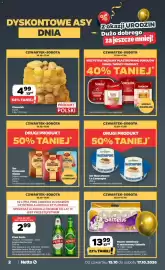 Netto gazetka Strona 2: Papier toaletowy Samelle Miękki €13,99, Piwo Perła €2,99