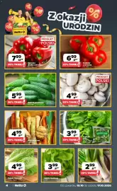 Netto gazetka Strona 4: Ogórek gruntowy €5,99, Pieczarka biała €4,99