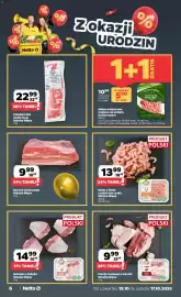 Netto gazetka Strona 6: Paski z fileta z piersi kurczaka Sztuka Mięsa €13,99, Boczek wieprzowy Sztuka Mięsa €9,99