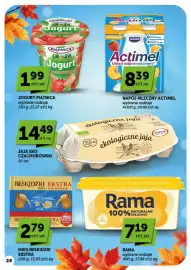 ABC gazetka | Supermarket Strona 24: Margaryna Rama €7,19, Napój mleczny Actimel 4-pak €8,39