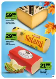 ABC gazetka | Supermarket Strona 25: Ser Spomlek €59,90, Ser Serenada salami €29,90