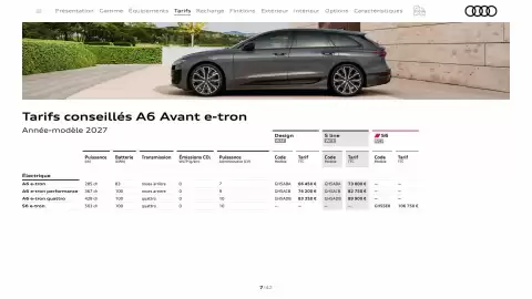 Catalogue Audi page 7