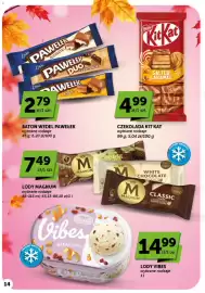 ABC gazetka | Minimarket Strona 14: Lody Magnum Pistache €7,49, Baton Wedel Pawełek toffi €2,79