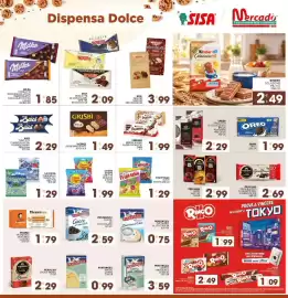 Volantino Mercadò Pagina 11: Chupa Chups Made €1,99, Fruit-tella Gusti €1,29