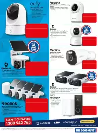 The Good Guys catalogue week 42 Page 18: Baseus X1 Pro 3K Dual Lens Solar-Powered Security Camera €3.500,00