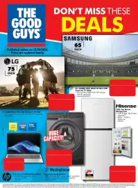 The Good Guys catalogue week 42 Page 2: = THE GOOD GUYS Published online on 15/10/2026. Prices are updated hourly. LG 75