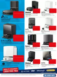 The Good Guys catalogue week 42 Page 9: IRobot Roomba 115 Combo Robot Vacuum & Mop + AutoEmpty Dock €455,00