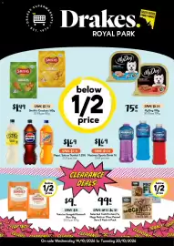 Drakes catalogue week 42 Page 1: Sunrice Sungold Basmati Rice €9,00, Pepsi, Solo or Sunkist €1,69