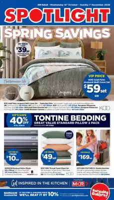 Spotlight (valid until 1-11)
