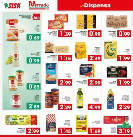 Volantino Sisa Pagina 12: Scotti riso basmati €2,99, Barilla sughi ricchi vari tipi €2,29