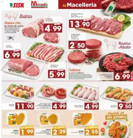Volantino Sisa Pagina 3: Amadori Cordon Bleu con Prosciutto di Praga & Mozzarella €2,29, Pollo bianco sovracosce €4,99