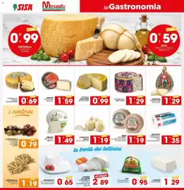 Volantino Sisa Pagina 4: Asiago DOP €0,99, Formaggio Bergader €1,29