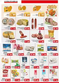 Volantino Issimo supermercado Pagina 2: Salumi del Castello Soppressata Gentile €1,69, Vipiteno yogurt €0,65
