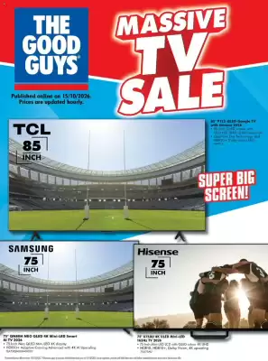 The Good Guys catalogue (valid until 21-10)
