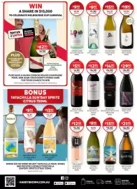 Harry Brown catalogue Page 2: Tar & Roses Pinot Grigio €17,91, Fat Bastard Chardonnay €14,31