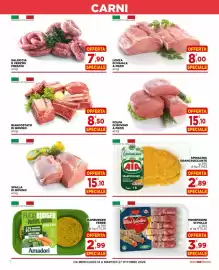 Volantino Gran mercato Pagina 2: Biancostato di bovino €8,50, Polpa di bovino a pezzi €15,10