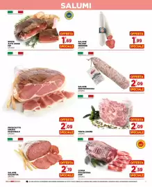 Volantino Gran mercato Pagina 3: Testa ligure €2,09, Coppa Piacentina DOP €2,59