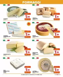 Volantino Gran mercato Pagina 4: Provolone dolce latte crudo €1,39, Taleggio Mazzoleni DOP €1,29
