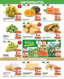 Volantino Gran mercato Pagina 5: Zucca Delica €0,99, Patate Bologna DOP €1,30