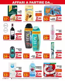 Volantino Gran mercato Pagina 9: Riso Le Stagioni d'Italia carnaroli €2,00, Doccia shampoo Vidal €2,00