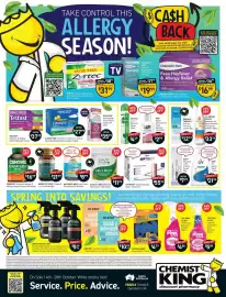 Chemist King catalogue Page 1: Optifast VLCD Chocolate Shake €55,99, The Pink Stuff The Miracle Bathroom Foam Cleaner €4,86