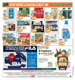 Volantino Il Castoro Supermercati Pagina 20: Mozzarella di latte di bufala Pettinicchio €3,59, Zuegg succhi brick €1,59