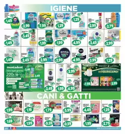 Volantino Il Castoro Supermercati Pagina 19: Spontex spugna abrasiva flex e wash €1,99, Nivea men creme €2,99