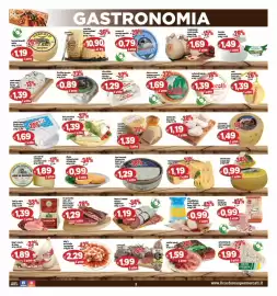 Volantino Il Castoro Supermercati Pagina 8: Senfter speck €1,59, Gorgonzola dolce gran riserva €1,29