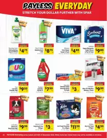 Spar catalogue week 42 Page 14: Felix Cat Food Pouches €11,50, Duo Laundry Powder €9,20