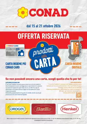Conad | Prodotti alla carta (valido fino al 21-10)