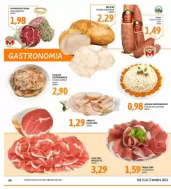 Volantino Madis Pagina 10: Tacchino in porchetta €2,29, Insalata russa casalinga €0,98