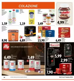 Volantino Madis Pagina 14: Best Espresso Caffè Premium Cremoso €6,89, Caffè Motta Espresso Cremoso €8,90