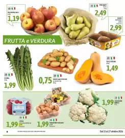Volantino Madis Pagina 8: Cicoria €1,99, Citrus pomodoro datterino €1,99