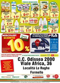 Volantino Ipercarni Pagina 16: Latte UHT Zymil Benefit Parmalat €1,99, Mini falafel Kioene €2,99