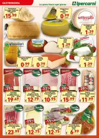 Volantino Ipercarni Pagina 6: Scamorza bianca Fior di Fetta Nursia €12,75, Speck con fesa Fior di Fetta Nursia €23,99