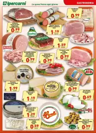 Volantino Ipercarni Pagina 7: Guanciale stagionato intero Sorrentino €0,99, Olive verdi denocciolate condite Garofolive €0,99
