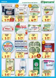 Volantino Ipercarni Pagina 8: Ricotta Fresca Vallelata €1,49, Sottilette classiche €2,50