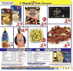 Volantino Pewex Pagina 28: Gamberoni argentini €9,99, Olio semi girasole Topazio €1,49