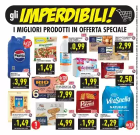Volantino Pim Supermercati Pagina 2: Orogel minestrone 15 verdure €1,49, Gentilini biscotti osvego €4,99
