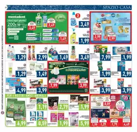 Volantino Pim Supermercati Pagina 23: Spontex spugna abrasiva flex e wash €1,99, Spontex panno microfibra dual action €2,99