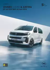 Opel leták | Vivaro Combi a Zafira Strana 1