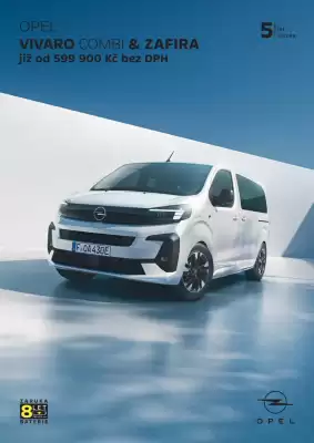Opel | Vivaro Combi a Zafira (platné do 31-12)