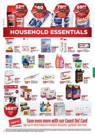 OK Foods catalogue Page 8: Super Power LED Globe A55 BC CW €21,99, OK Choice All Purpose Cleaner €19,99