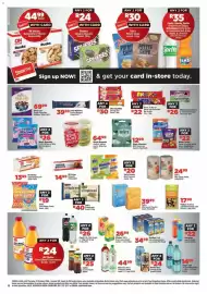 OK Foods catalogue Page 6: Chelsea Spheres Biscuits €24,00, Tait's Potato Chips Assorted €30,00