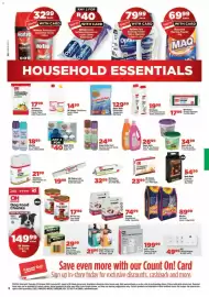 OK Foods catalogue Page 8: Super Power LED Globe A55 BC CW €21,99, OK Choice All Purpose Cleaner €19,99