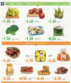 Volantino Supermercati Bruscoli Pagina 2: Coal rucola €0,89, Melinda mele golden delicius €1,79
