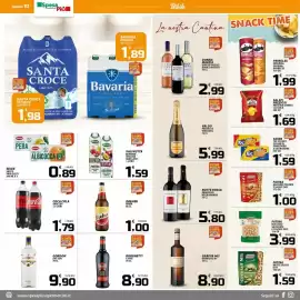 Volantino SpesaPiù Supermercati Pagina 10: Selex succo vari gusti €0,89, Coca Cola Original Taste €1,79